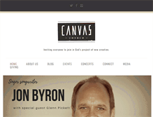Tablet Screenshot of canvasoc.org